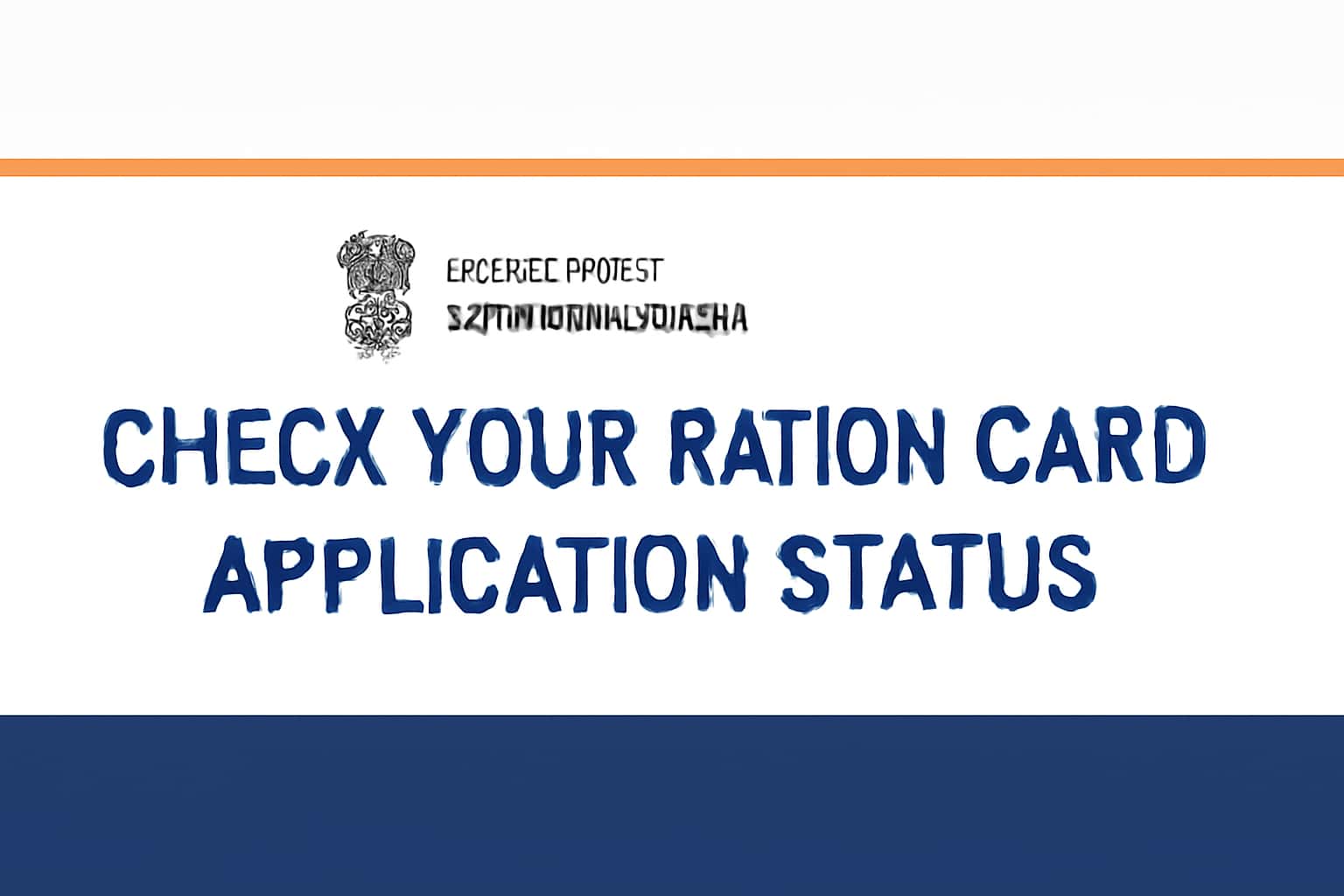 Check Your Ration Card Application Status