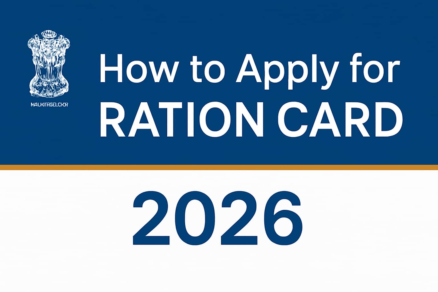 How to Apply for Ration Card (2026)